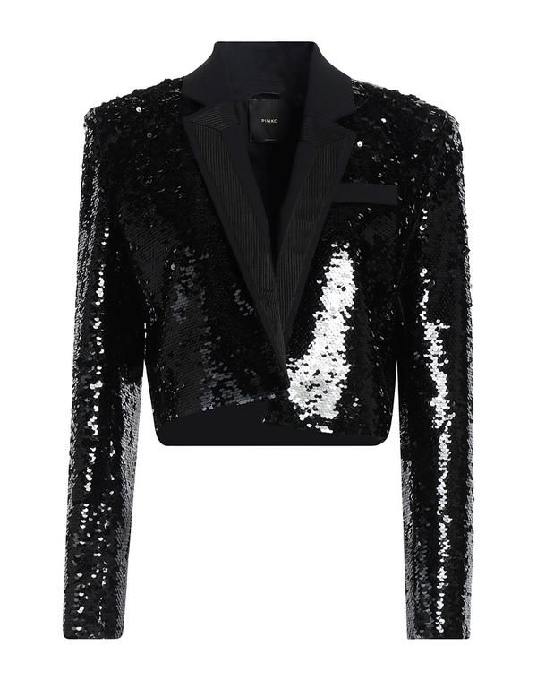ピンコ レディース アウター ジャケット・ブルゾン テーラードジャケット PINKO Black ブラック