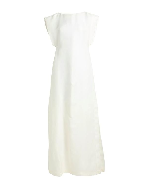 マックスマーラ レディース トップス ワンピース サマードレス MAX MARA White ホワイト
