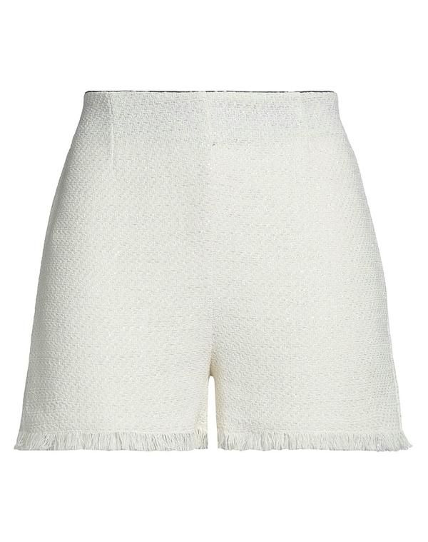 ピンコ レディース ボトムス ハーフパンツ・ショーツ ショートパンツバミューダパンツ PINKO Off White オフホワイト