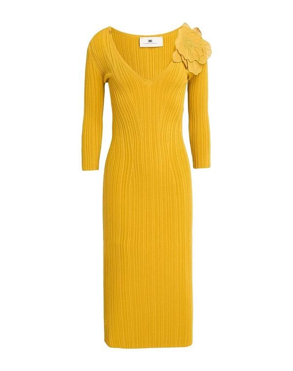 エリザベッタフランキ レディース トップス ワンピース チューブドレス ELISABETTA FRANCHI Mustard マスタード 70,290円