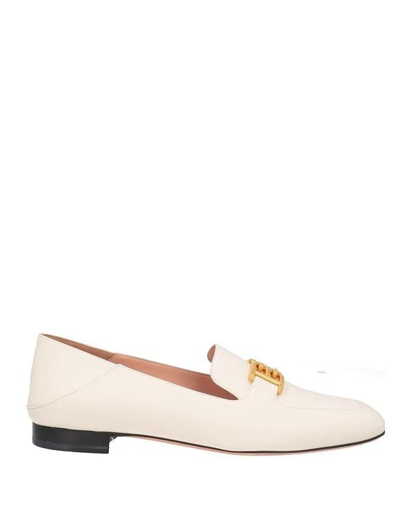 バリー レディース シューズ スリッポン・ローファー モカシン BALLY Off White オフホワイト