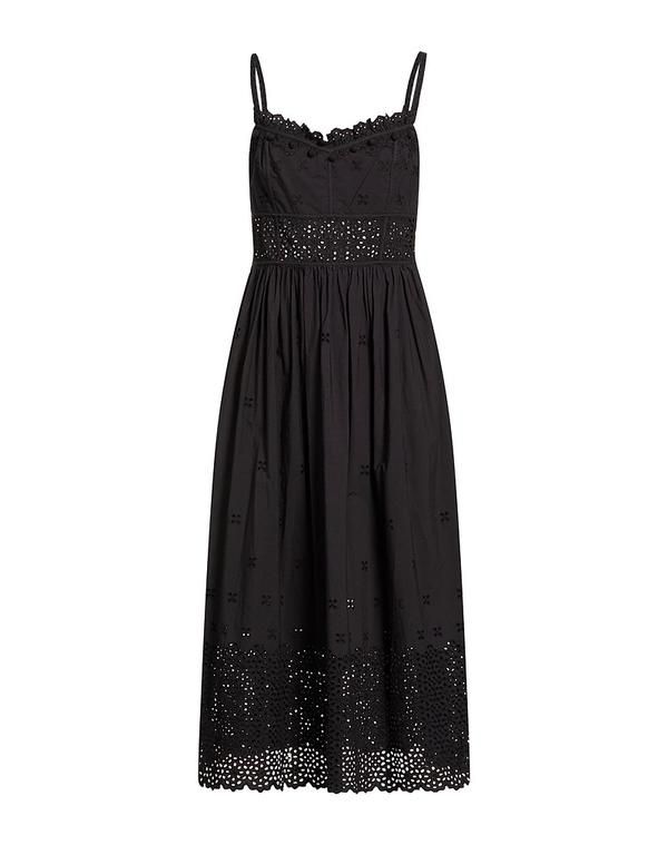 ウラ・ジョンソン レディース トップス ワンピース ULLA JOHNSON Black ブラック