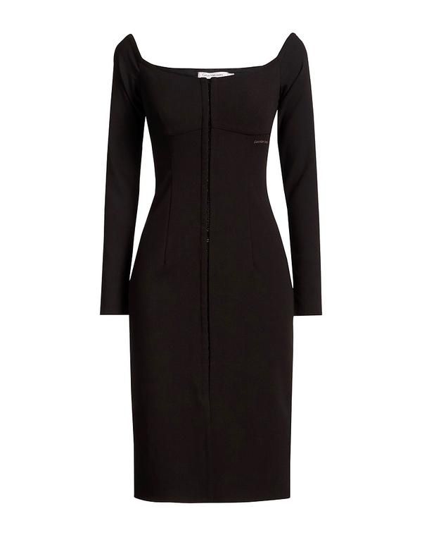 カルバンクライン レディース トップス ワンピース CALVIN KLEIN JEANS Black ブラック