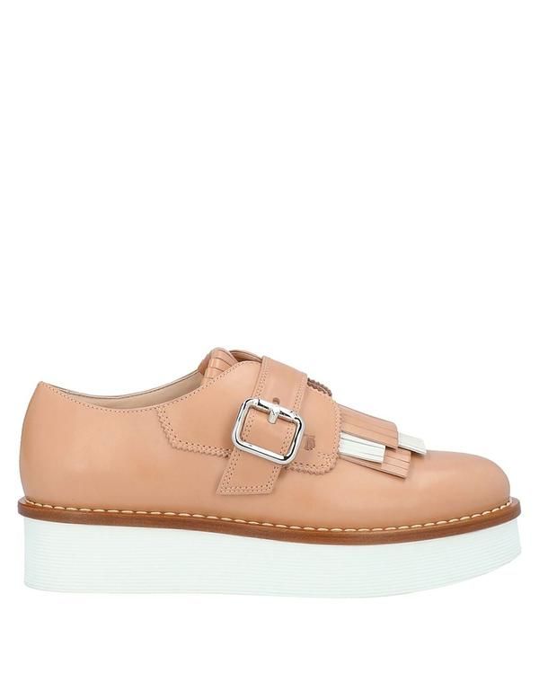 トッズ レディース シューズ スリッポン・ローファー モカシン TODS Pale Pink ピンク