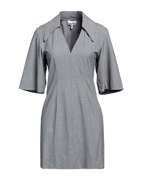 ガニー レディース トップス ワンピース GANNI Gray グレー