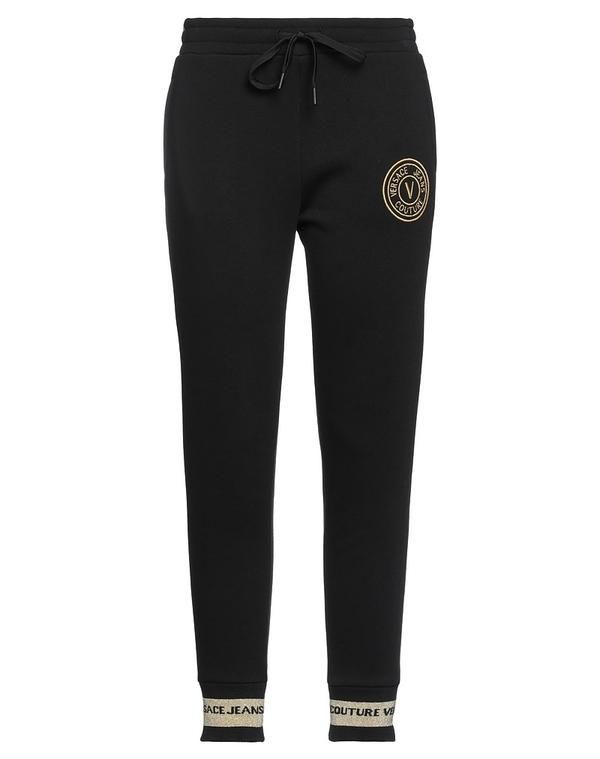 ヴェルサーチ レディース ボトムス カジュアルパンツ VERSACE JEANS COUTURE Black ブラック