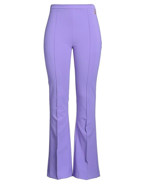 エリザベッタフランキ レディース ボトムス カジュアルパンツ ELISABETTA FRANCHI Purple パープル