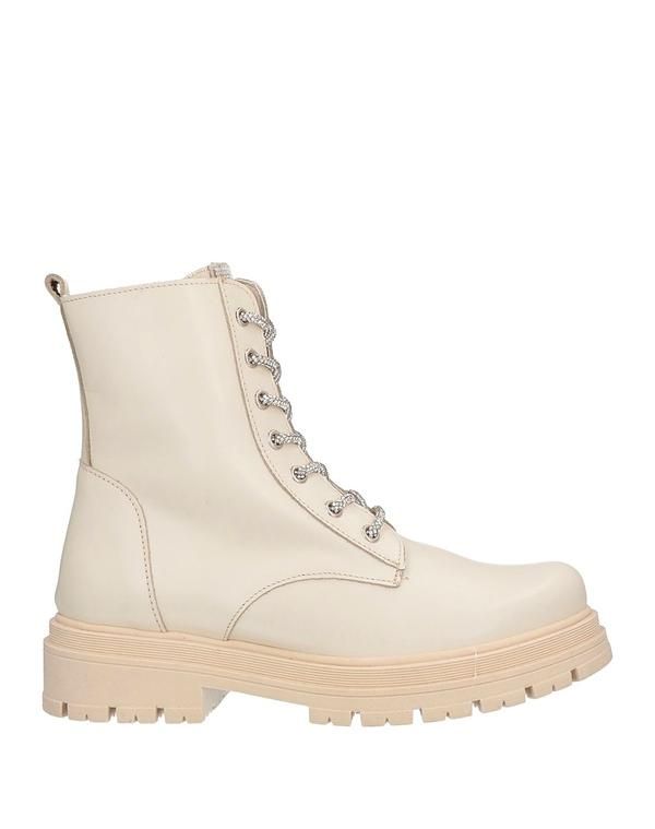 ディバインフォリ レディース シューズ ブーツ・レインブーツ ショートブーツ DIVINE FOLLIE Off White オフホワイト