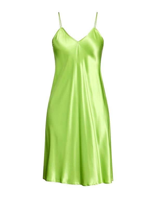 アスペジ レディース トップス ワンピース シルクドレス ASPESI Lime Green ライム