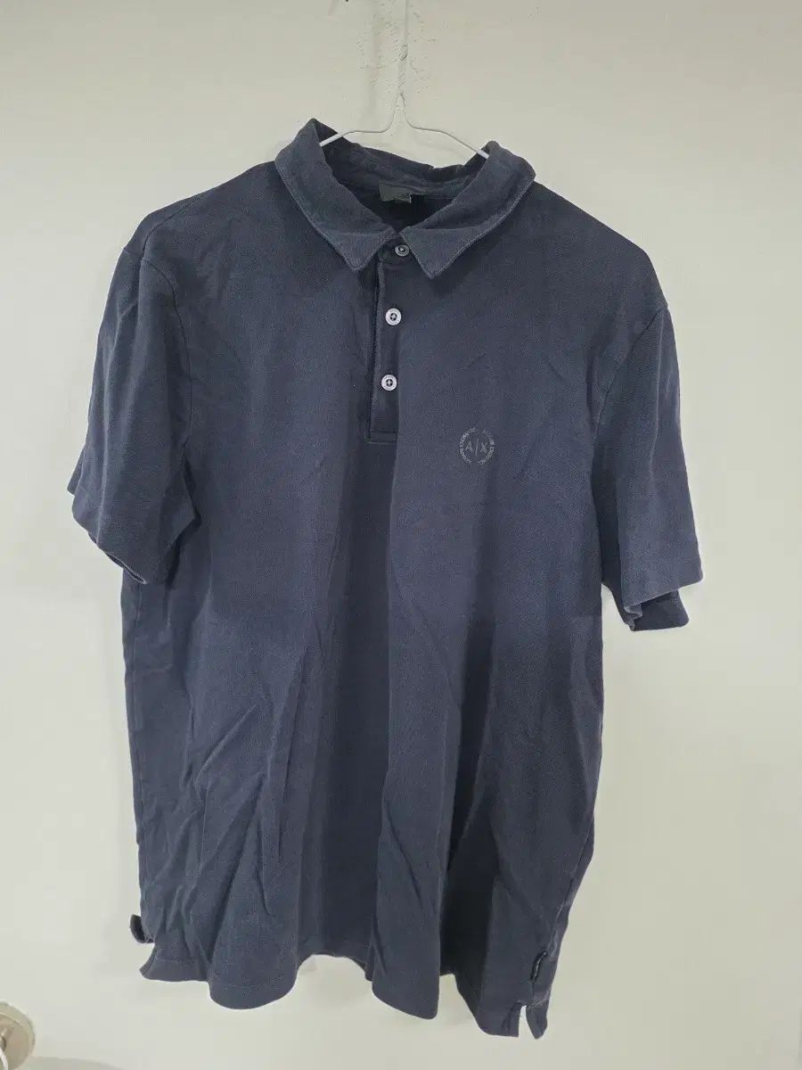 ARMANI EXCHANGE アルマーニ エクスチェンジ ネイビー 半袖 ポロTシャツ