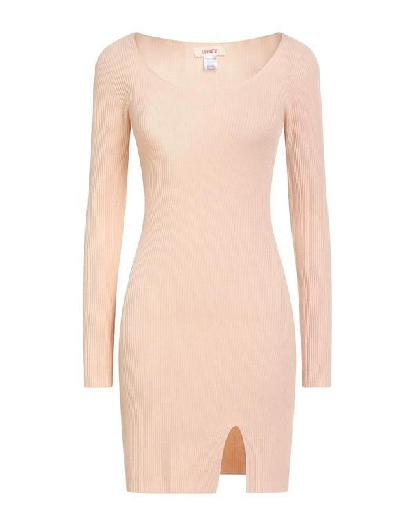 コンタット レディース トップス ワンピース KONTATTO Beige ベージュ