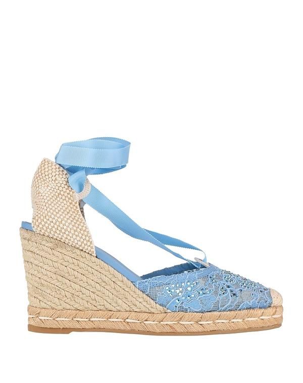レ シーラ レディース シューズ スリッポン・ローファー エスパドリーユ LE SILLA Sky Blue ブルー