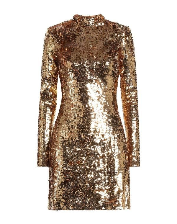 エリザベッタフランキ レディース トップス ワンピース ELISABETTA FRANCHI Gold ゴールド