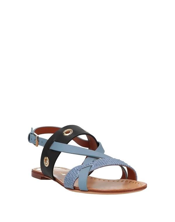 トラサルディ レディース シューズ サンダル TRUSSARDI Pastel Blue ブルー