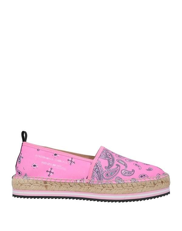 ケンゾー レディース シューズ スリッポン・ローファー エスパドリーユ KENZO Pink ピンク