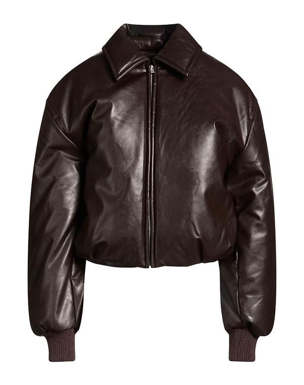 アクネ ストゥディオズ レディース アウター ジャケット・ブルゾン ACNE STUDIOS Dark Brown ブラウン