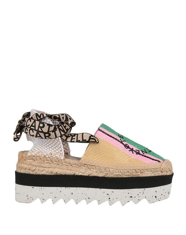 ステラマッカートニー レディース シューズ スリッポン・ローファー エスパドリーユ STELLA McCARTNEY Green グリーン