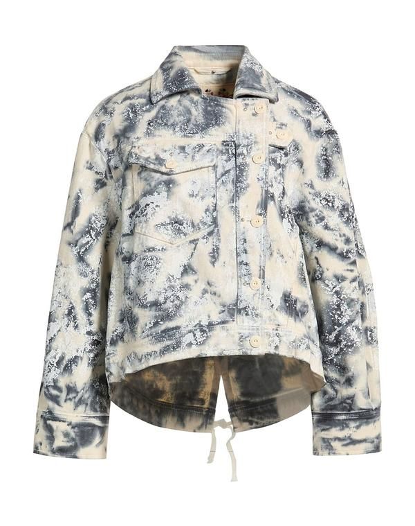 ハイ レディース アウター ジャケット・ブルゾン デニムブルゾン HIGH Light Gray グレー