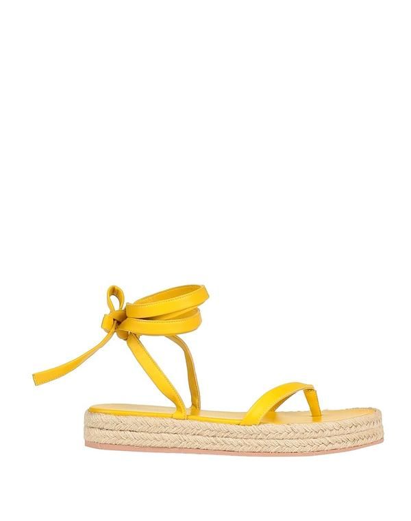 ジャンヴィト ロッシ レディース シューズ スリッポン・ローファー エスパドリーユ GIANVITO ROSSI Yellow イエロー