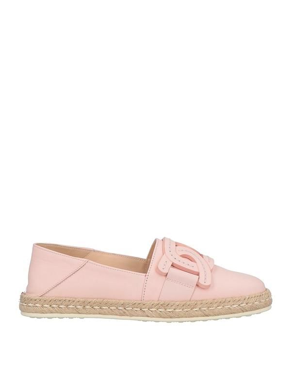トッズ レディース シューズ スリッポン・ローファー エスパドリーユ TODS Pink ピンク