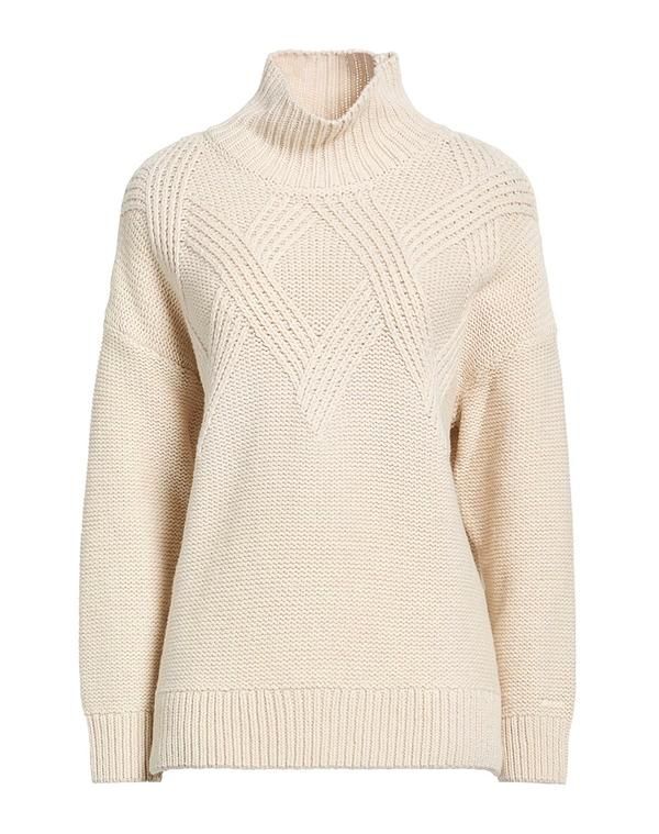 ガント レディース アウター ニット・セータートルネック GANT Beige ベージュ