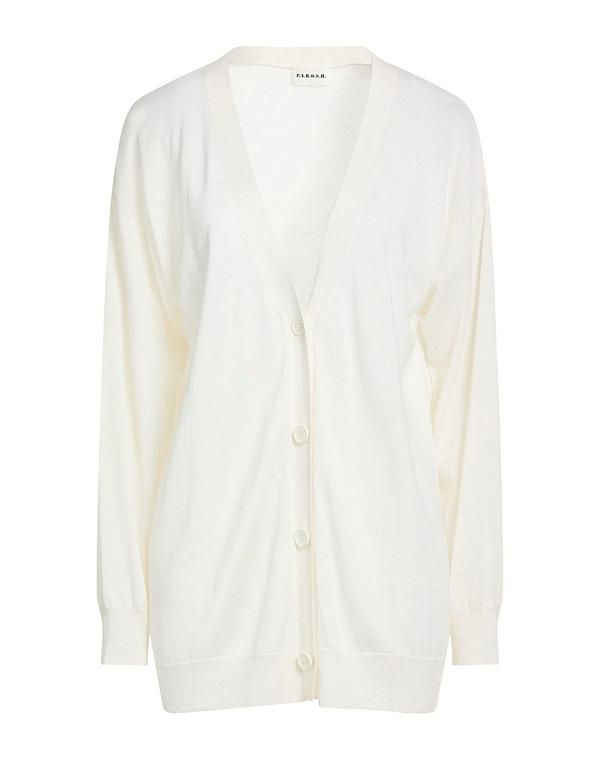 パロッシュ レディース アウター カーディガン PAROSH Ivory アイボリー