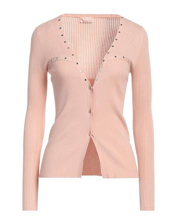リュージョー レディース アウター カーディガン LIU JO Pale Pink ピンク