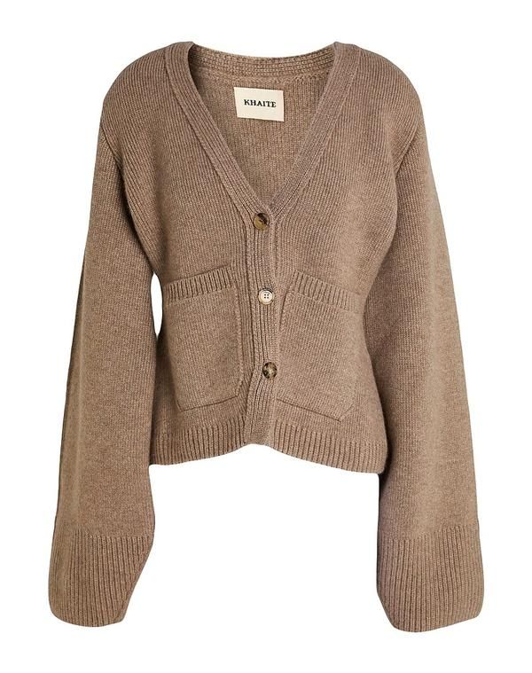 カイト レディース アウター カーディガン KHAITE Light Brown ブラウン