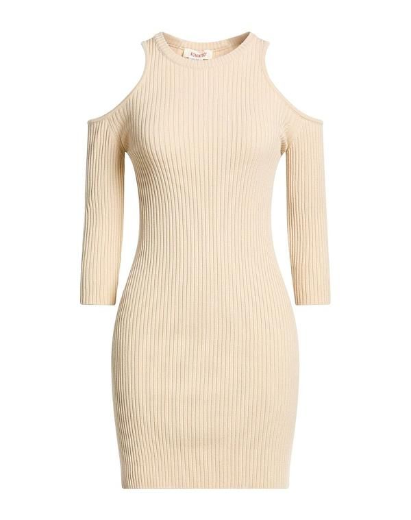 コンタット レディース トップス ワンピース チューブドレス KONTATTO Beige ベージュ