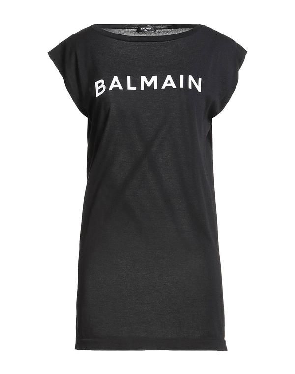 バルマン レディース トップス ワンピース サマードレス BALMAIN Black ブラック
