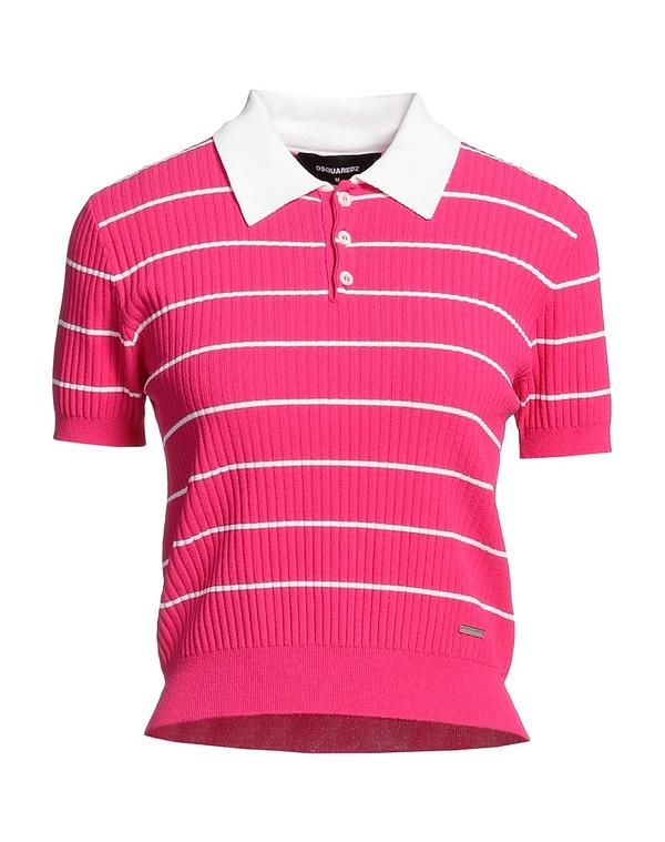 ディースクエアード レディース トップス ポロシャツ DSQUARED2 Fuchsia フューシャ