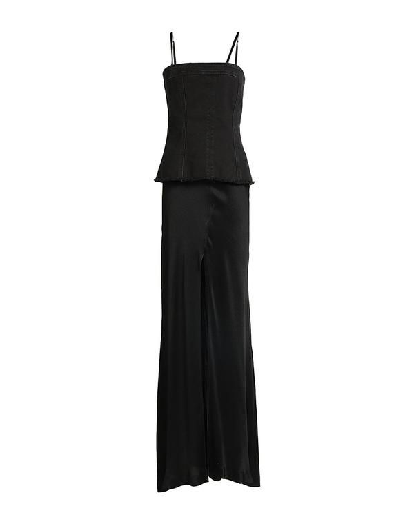 ブルマリン レディース トップス ワンピース デニムドレス BLUMARINE Black ブラック
