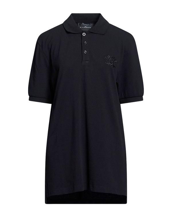 ジョン リッチモンド レディース トップス ポロシャツ JOHN RICHMOND Black ブラック