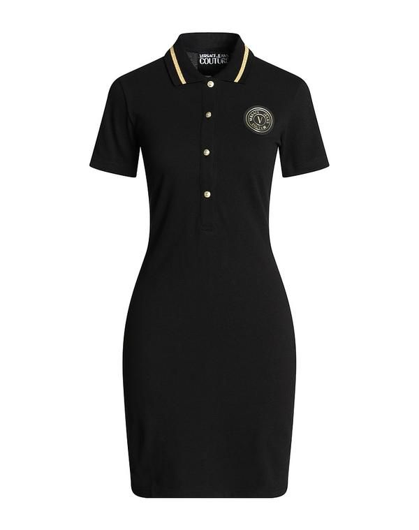 ヴェルサーチ レディース トップス ワンピース サマードレス VERSACE JEANS COUTURE Black ブラック