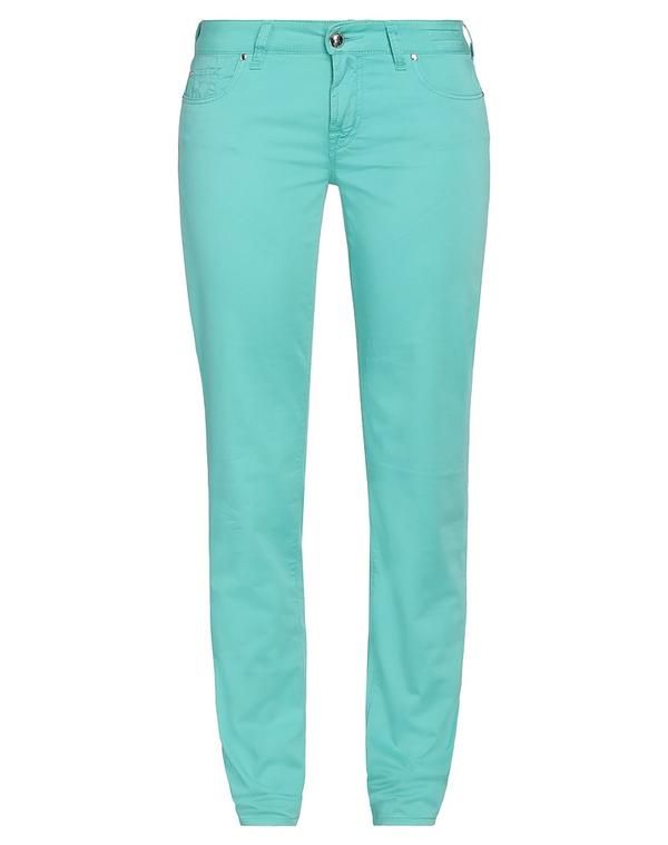 ヤコブ コーエン レディース ボトムス カジュアルパンツ JACOB COH Ё N Turquoise Blue ブルー