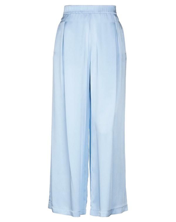 セミクチュール レディース ボトムス カジュアルパンツ ワイドパンツ SEMICOUTURE Sky Blue ブルー