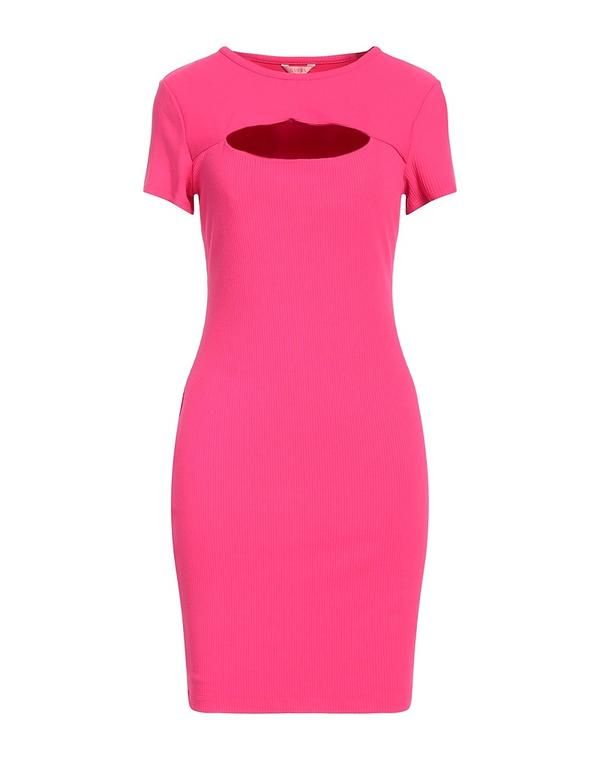 ゲス レディース トップス ワンピース サマードレス GUESS Fuchsia フューシャ