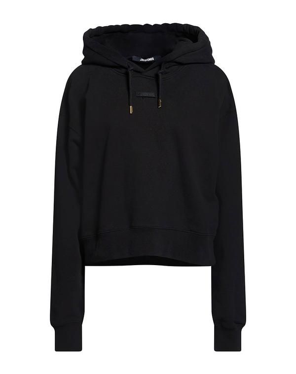 ジャクエムス レディース アウター パーカー・スウェット JACQUEMUS Black ブラック