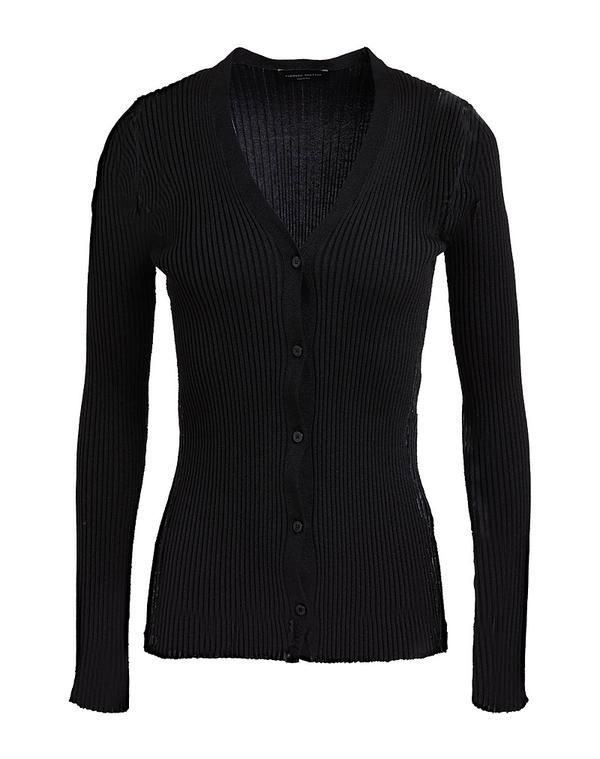 ロベルトコリーナ レディース アウター カーディガン ROBERTO COLLINA Black ブラック