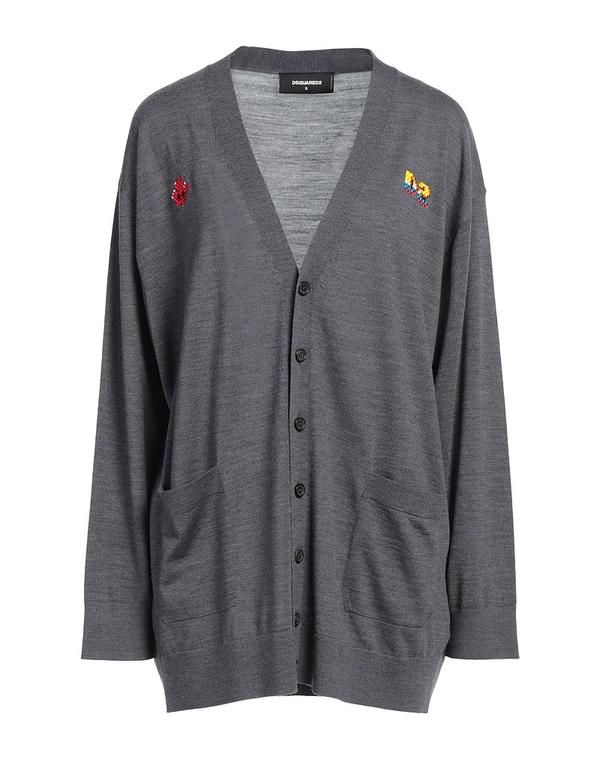ディースクエアード レディース アウター カーディガン DSQUARED2 Gray グレー