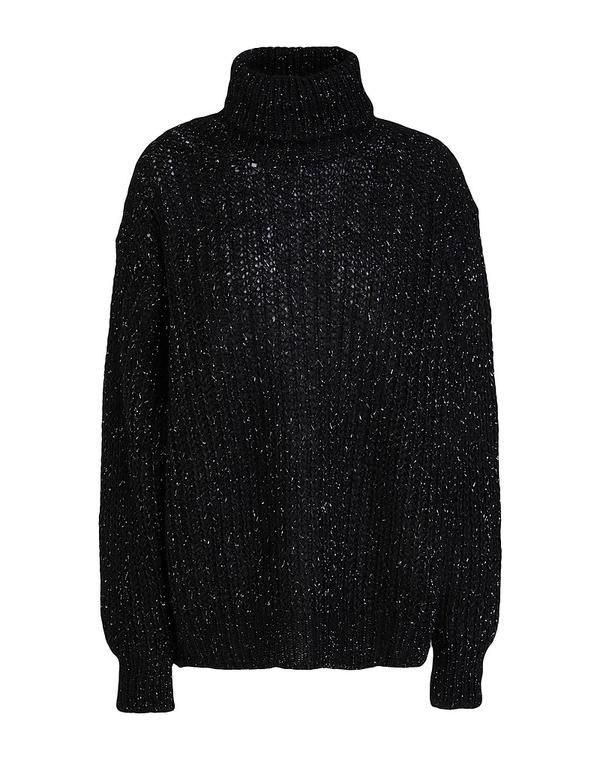 ヘルノ レディース アウター ニット・セータートルネック HERNO Black ブラック