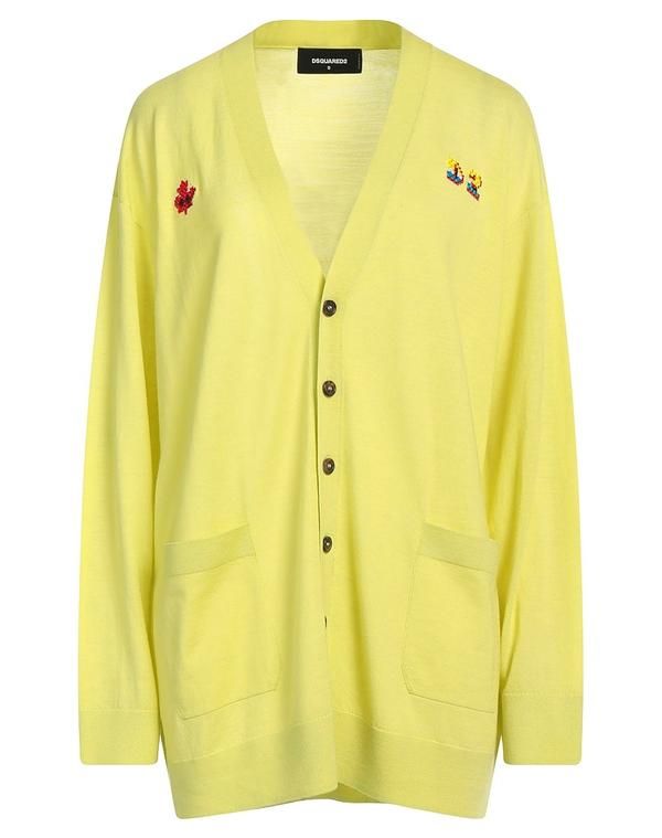 ディースクエアード レディース アウター カーディガン DSQUARED2 Lime Green ライム