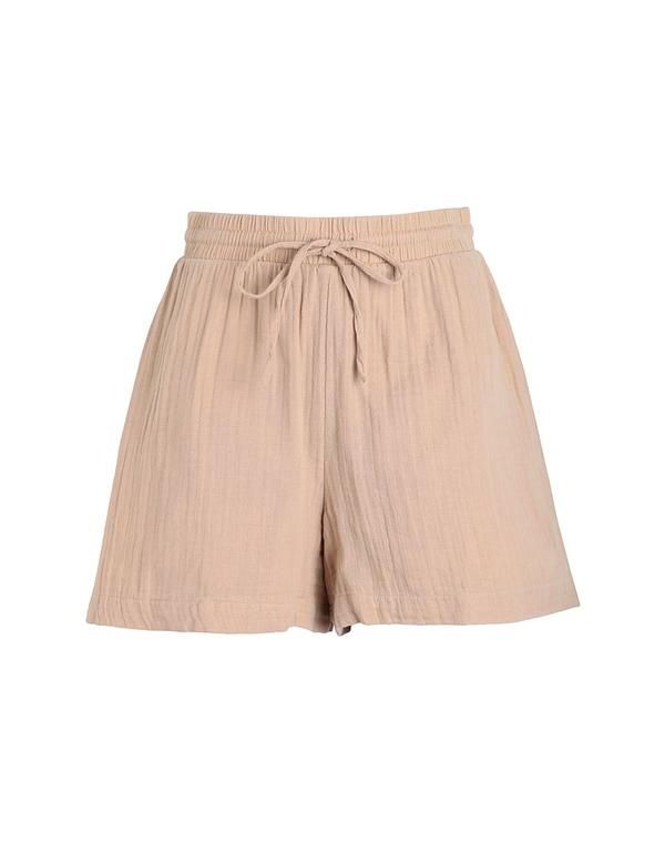ピーシーズ レディース ボトムス ハーフパンツ・ショーツ ショートパンツバミューダパンツ PIECES Khaki カーキ