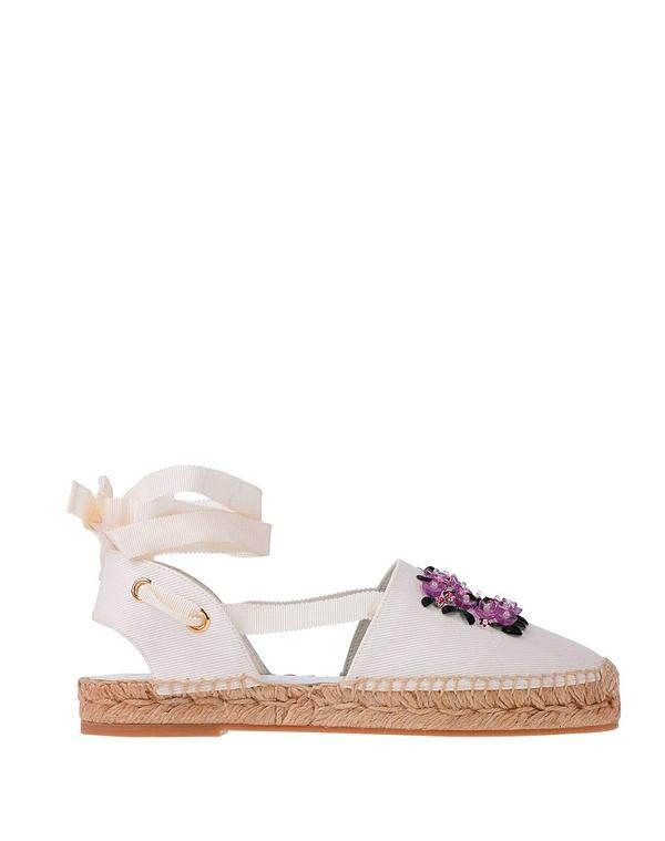 ロジェ・ヴィヴィエ レディース シューズ スリッポン・ローファー エスパドリーユ ROGER VIVIER White ホワイト