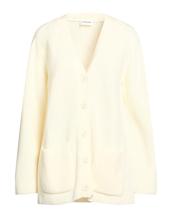 パロッシュ レディース アウター カーディガン PAROSH Off White オフホワイト