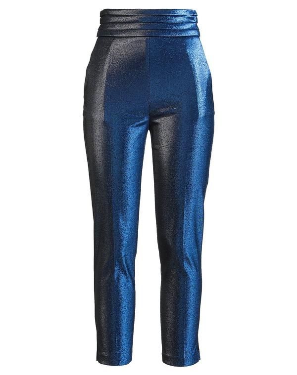 エリザベッタフランキ レディース ボトムス カジュアルパンツ ELISABETTA FRANCHI Blue ブルー