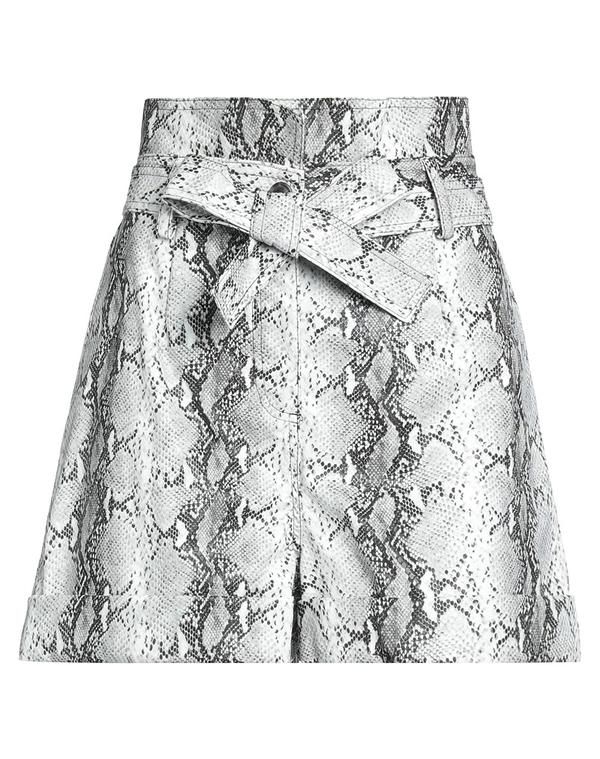 ツインセット レディース ボトムス ハーフパンツ・ショーツ ショートパンツバミューダパンツ TWINSET Light Gray グレー