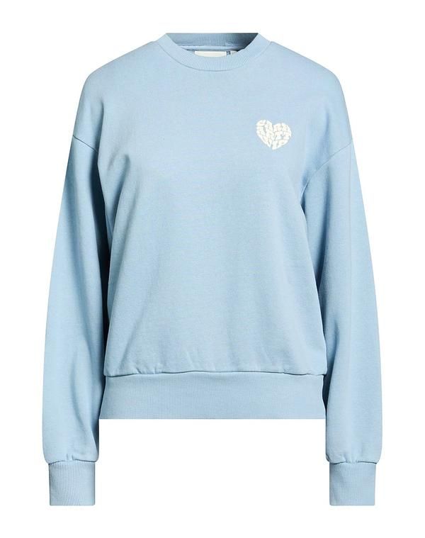 カーハート レディース アウター パーカー・スウェット CARHARTT Light Blue ブルー