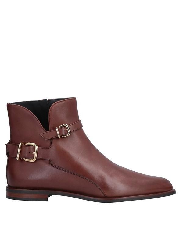 トッズ レディース シューズ ブーツ・レインブーツ ショートブーツ TODS Brown ブラウン