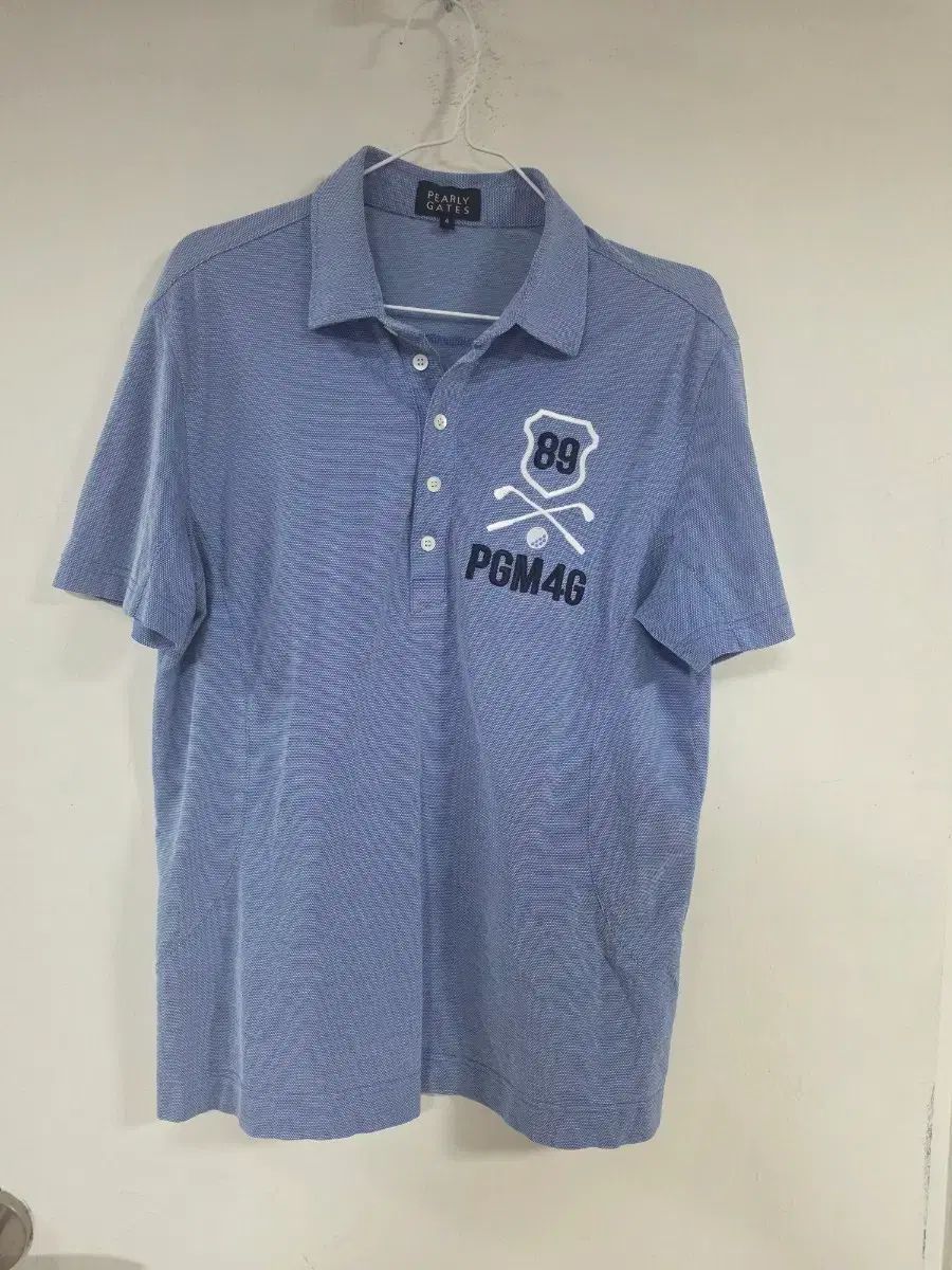 フェアリーゲイツ ゴルフ 半袖 ポロTシャツ スカイブルー